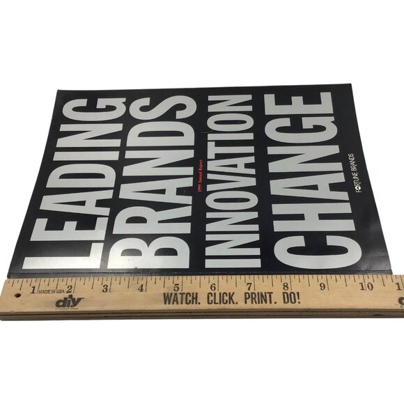 1999 Fortune Brands Annual Report & CEO Letter | Moen Titleist Jim Beam - Picture 14 of 15